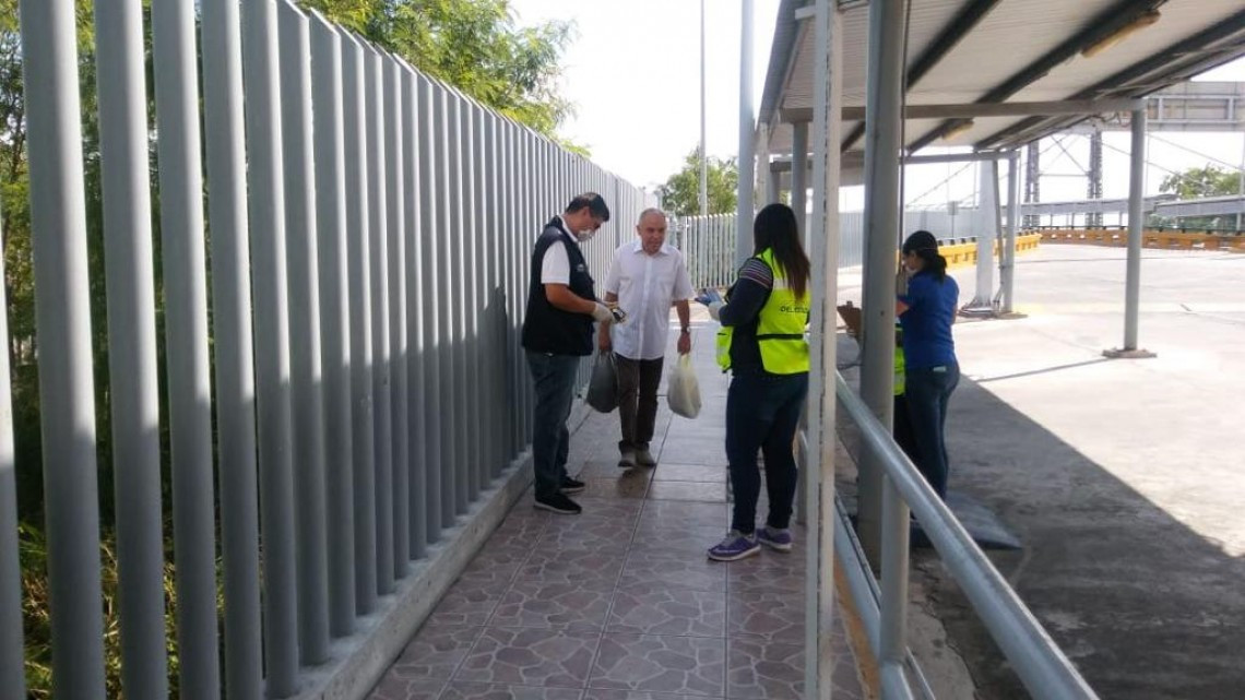 Instala Gobierno de Tamaulipas filtros en cruces internacionales