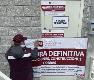 Empresa trituradora viola sellos de clausura; presentan denuncia penal