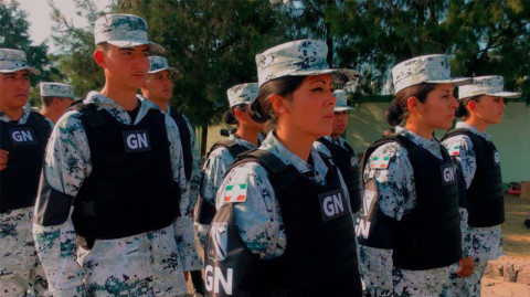Más de 4 mil elementos de la Guardia Nacional en Michoacán