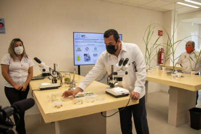 Rector de la UAT visita instalaciones de la Unidad Académica Mante 