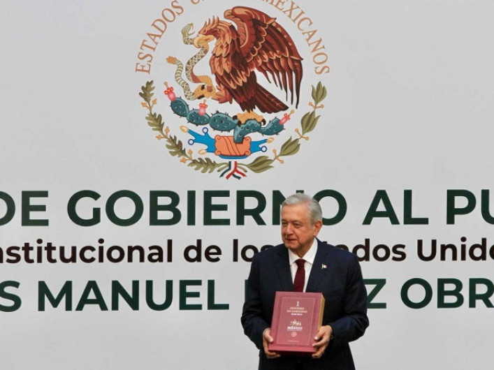 AMLO ofrece su Primer Informe de Gobierno