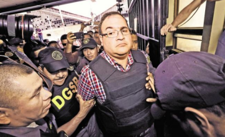 PGR reconfigura acusación contra Javier Duarte 