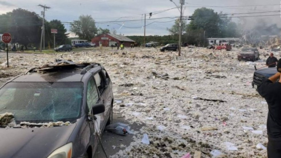 Bombero pierde la vida tras explosión en Maine