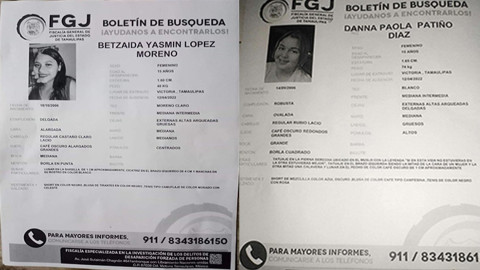 Crece temor ante desaparición de jovencitas 