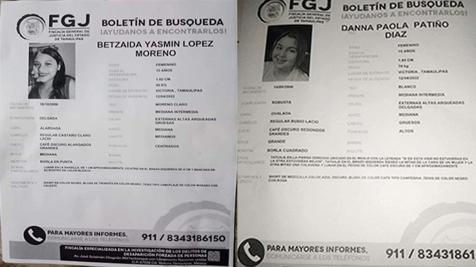 Crece temor ante desaparición de jovencitas 