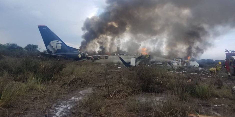 Inicia búsqueda de cajas negras del avión accidentado en Durango