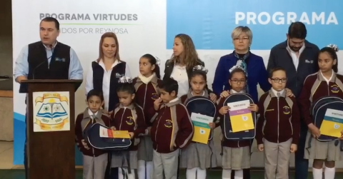 Mantiene Sebien promoción de valores en las aulas