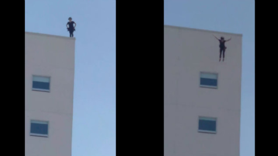 Mujer se lanza desde séptimo piso de un hotel