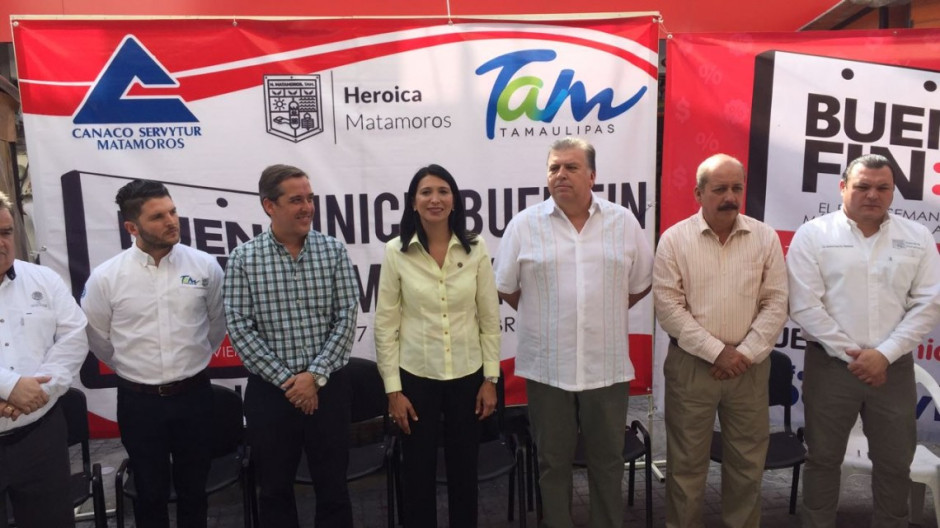 Inaugura Canaco el Buen Fin en Matamoros