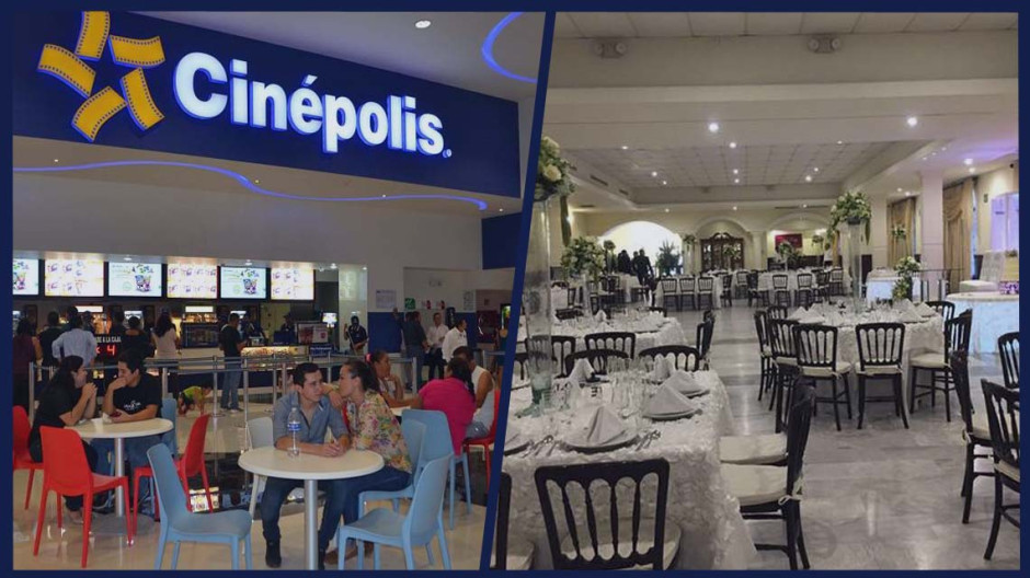 Cines, casinos, salones y quintas en Tamaulipas comenzarán su reapertura con capacidad limitada