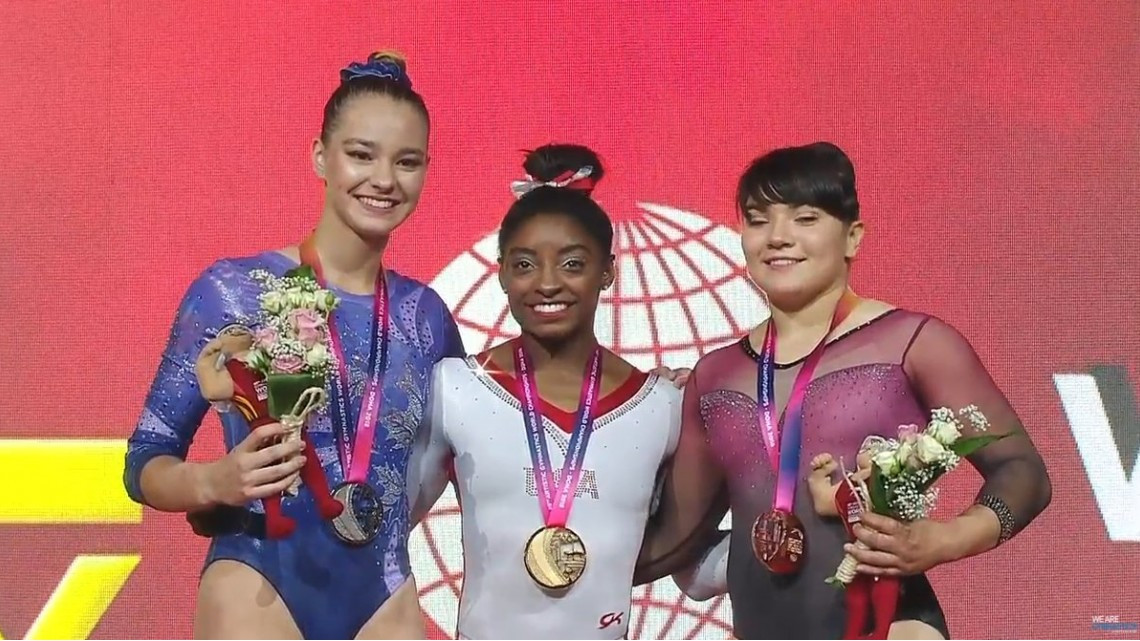 Alexa Moreno hace historia en Mundial de Gimnasia