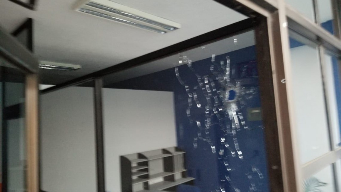 Balean sede del PAN en Tamaulipas 