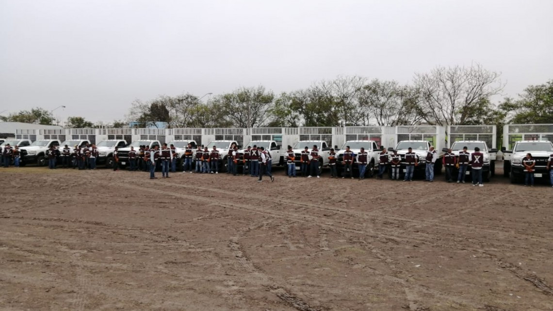 Entregan 15 nuevas unidades para limpieza pública de Matamoros