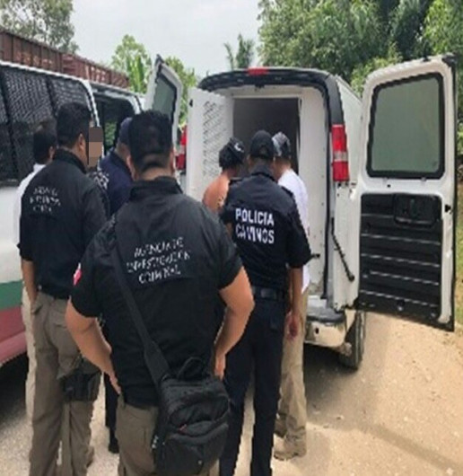 Interceptan a 23 indocumentados en Chiapas