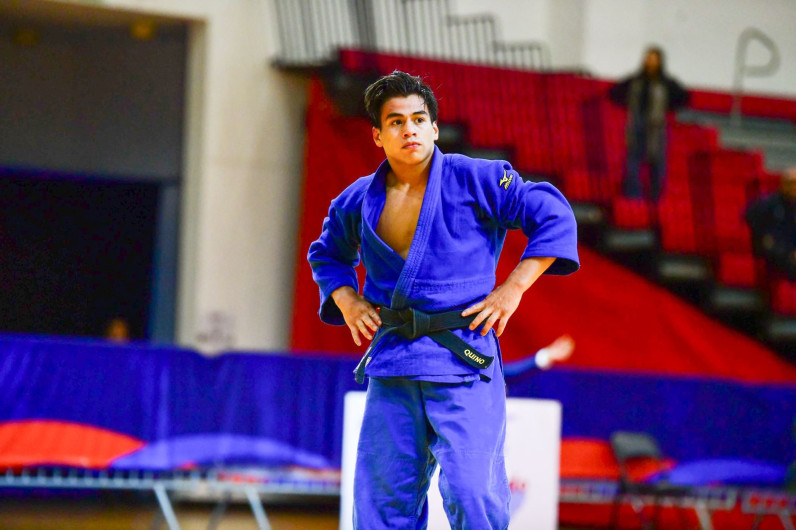 Judoca tamaulipeco Eduardo Sagastegui se prepara en España rumbo al sueño olímpico 