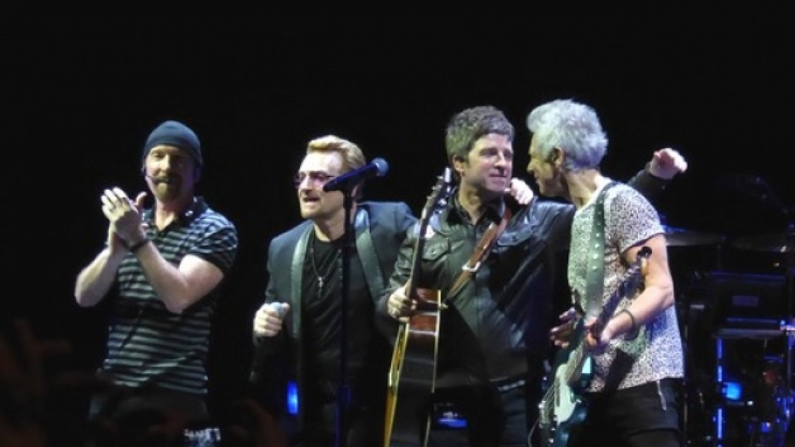 Noel Gallagher abre concierto de U2 en el Foro Sol