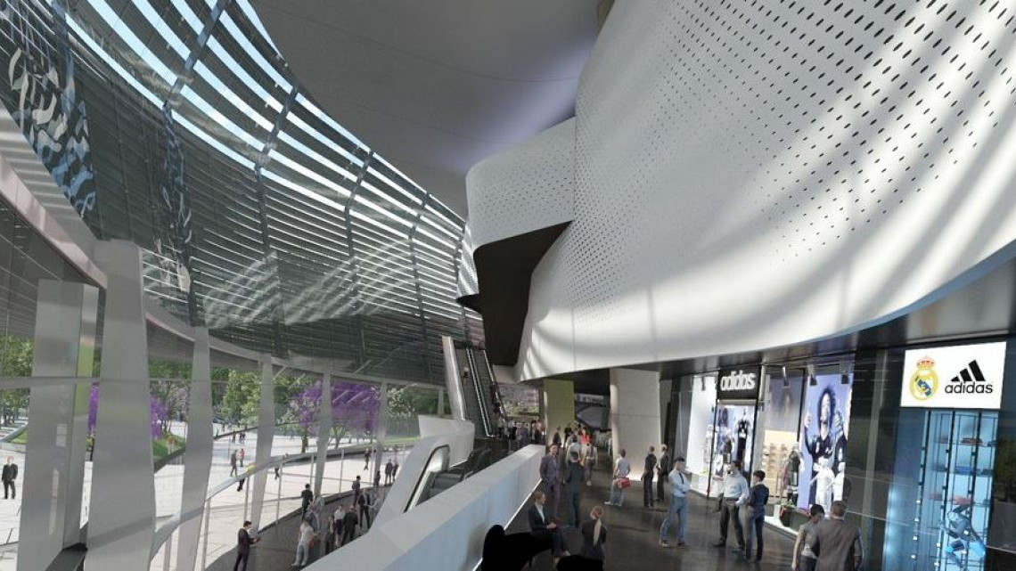 Presentan el nuevo estadio Santiago Bernabéu