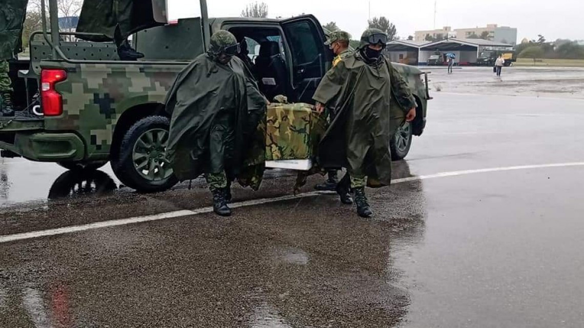 Segundo cargamento de vacunas anticovid arriba a Tamaulipas