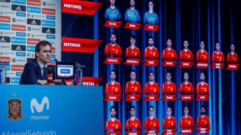 Esta es la lista de España para el Mundial de Rusia