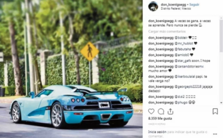 Reaparece auto de lujo chocado en Paseo de la Reforma