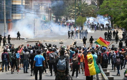 Más de 30 heridos tras enfrentamientos en Bolivia