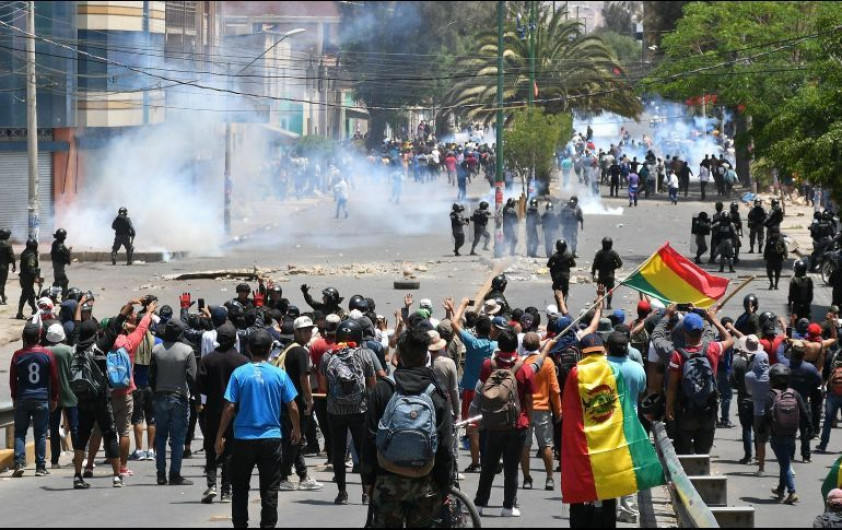 Más de 30 heridos tras enfrentamientos en Bolivia