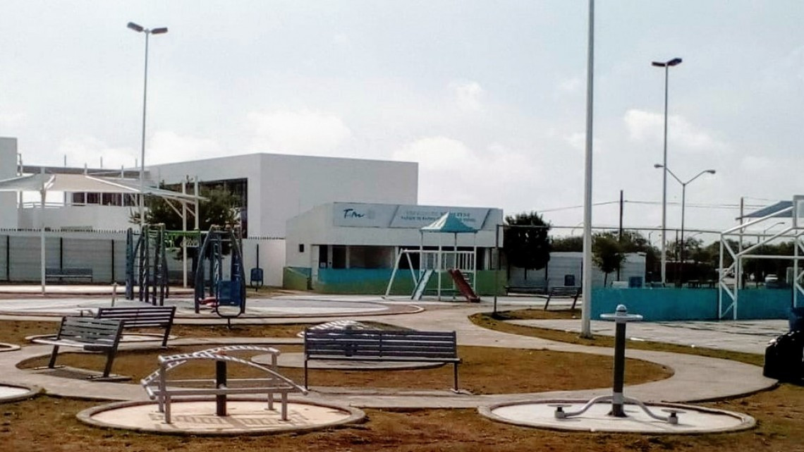 GobTam realiza limpieza en Parques y Centros de Bienestar