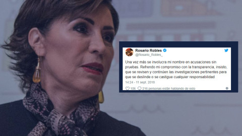 Responde Robles ante supuestos desvíos en Sedesol y Sedatu