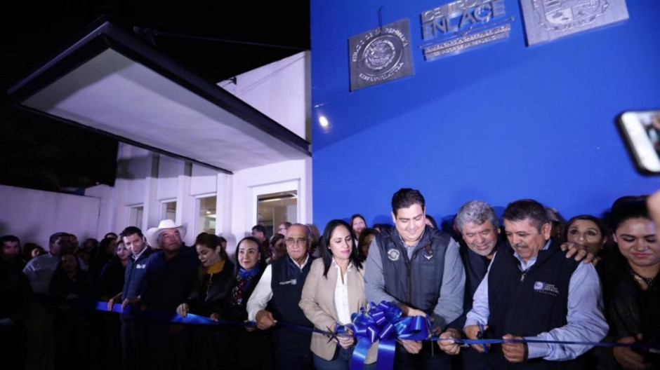 Inaugura Ismael Cabeza de Vaca su primer centro de enlace en Tamaulipas