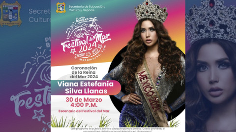 Mis Juventud México 2021, Viana Silva será coronada como reina del Festival del Mar 2024 en Playa Bagdad