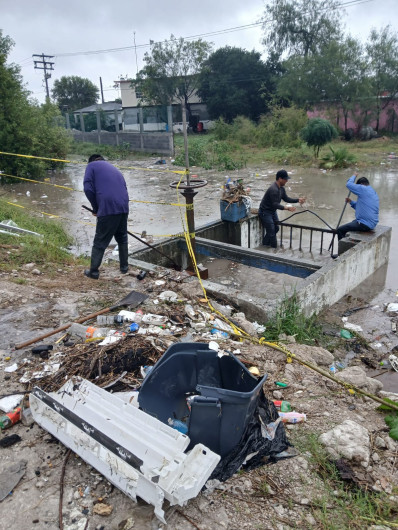 Frente frio No.13 deja intensas lluvias en Matamoros