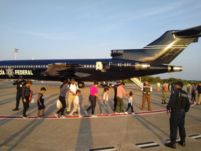 INM repatria a 106 hondureños