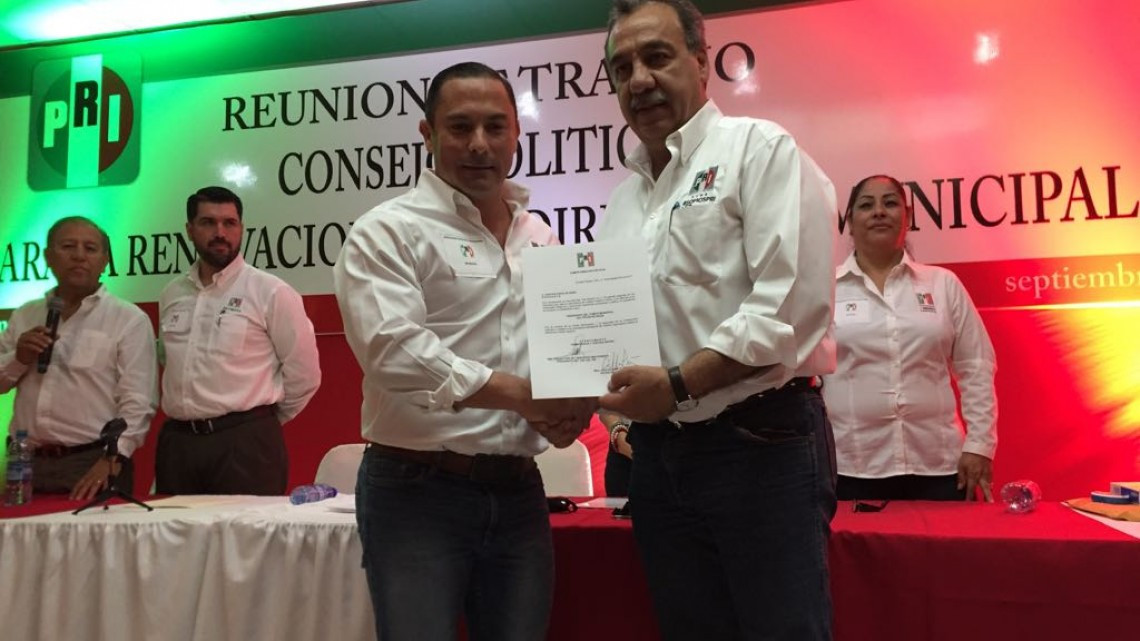 Elige PRI Reynosa a Gustavo Rico como su presidente