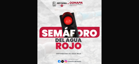 Exhorta COMAPA Reynosa al uso responsable del agua