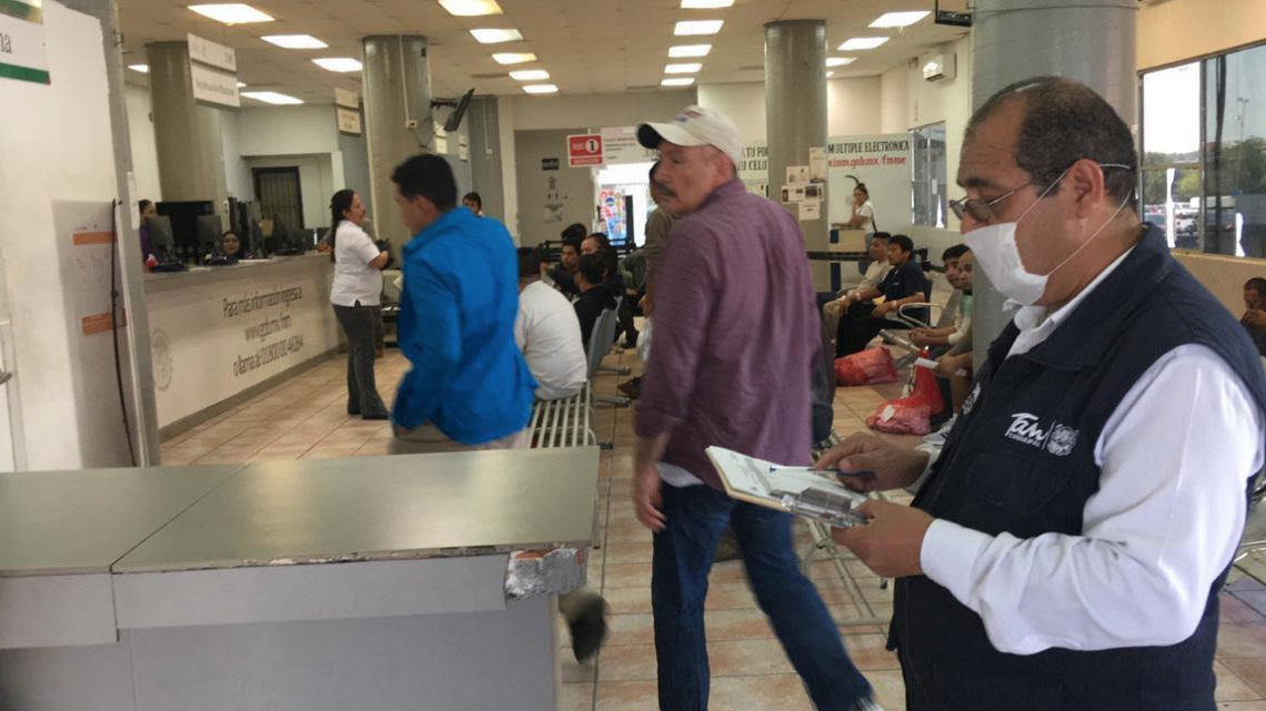 Fortalece Tamaulipas filtros sanitarios contra COVID-19 en módulos de recepción de repatriados