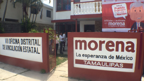 Aperturan oficina de Morena en Madero