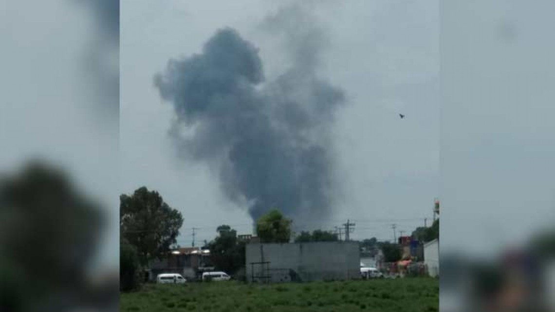 Por lo menos dos muertos tras explosión en Tultepec