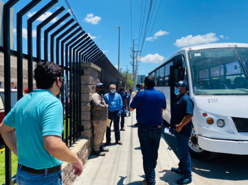 Mil trabajadores de la industria maquiladora en Nuevo Laredo fueron vacunados contra Covid-19