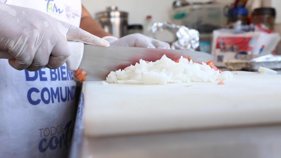 SEBIEN continúa entrega de alimentos en Comedores Comunitarios