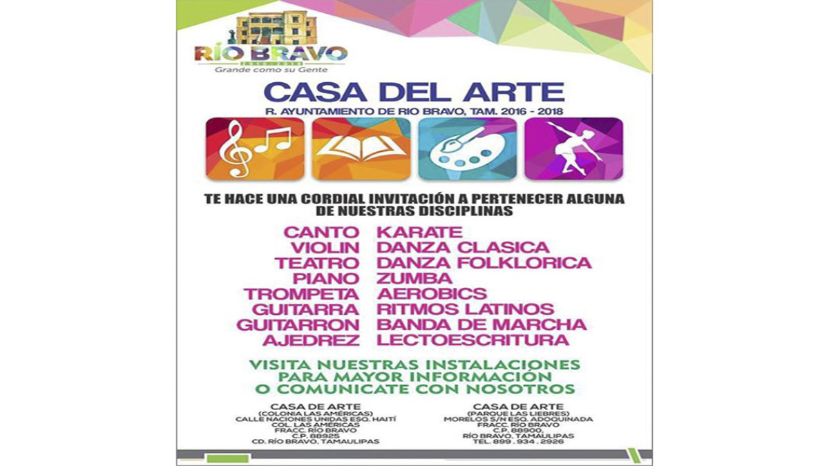 Invitan a asistir a talleres