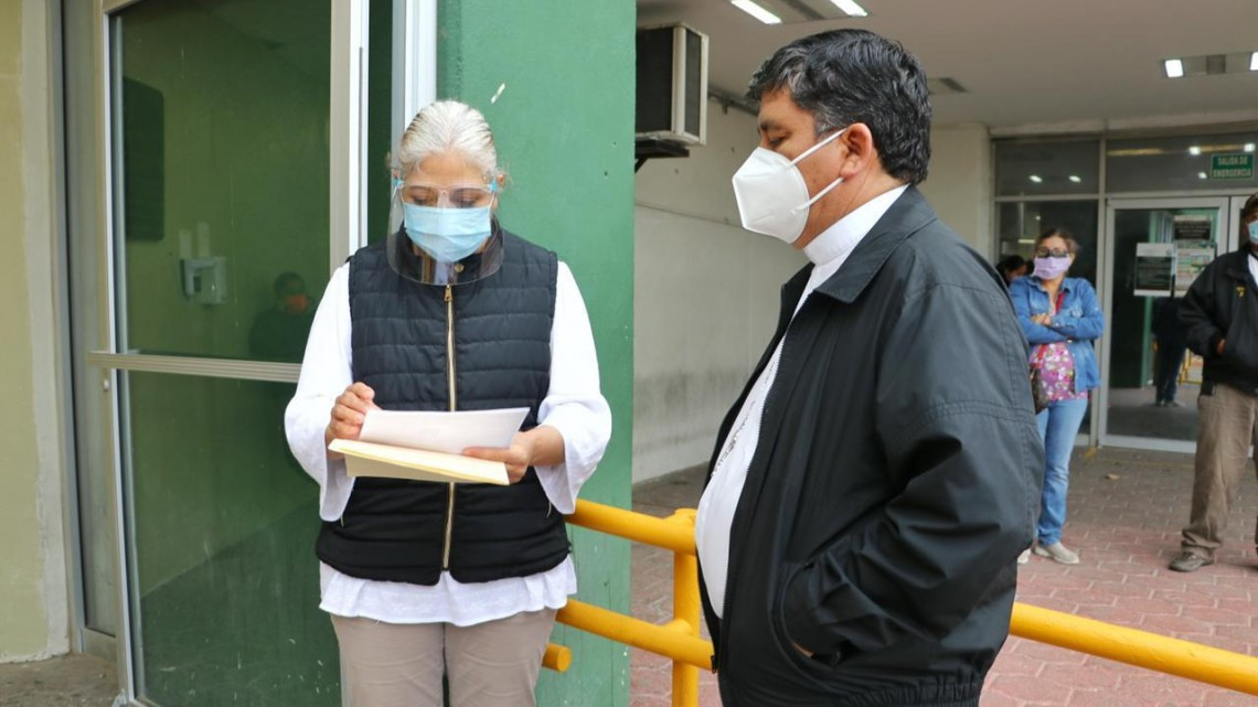 Obispo de la Diócesis de Nuevo Laredo recibe vacuna anticovid