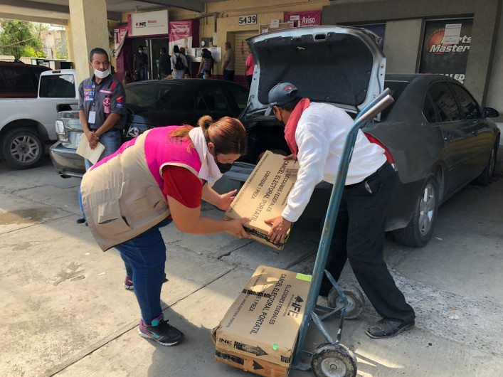 INE Nuevo Laredo listo para la consulta popular 2021