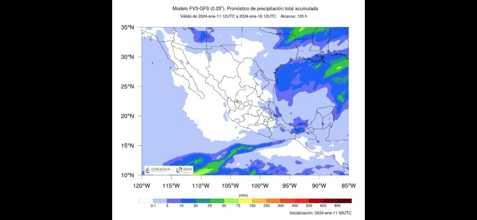 Alerta PCyB de Reynosa por frente frío número 27