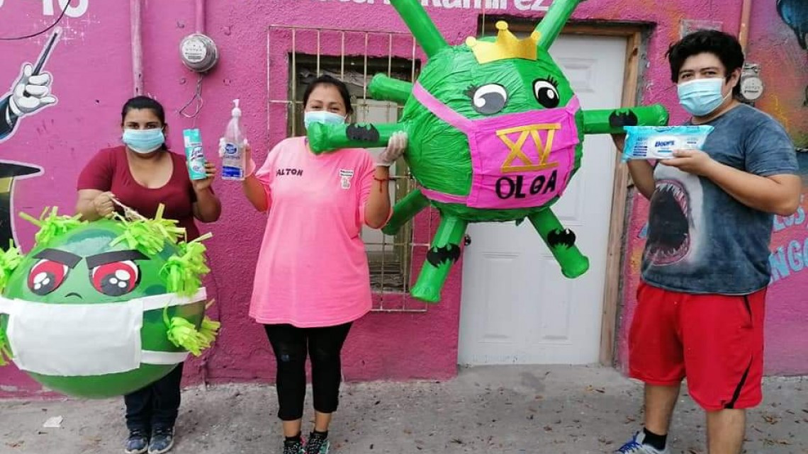 Convierten en piñata al subsecretario López-Gatell