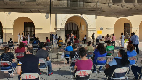 Arrancó nueva jornada de vacunación federal en la ciudad 