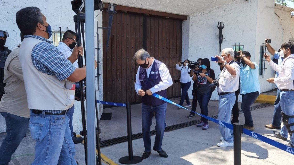 Sostiene gobernador reunión de gabinete en CasaTam