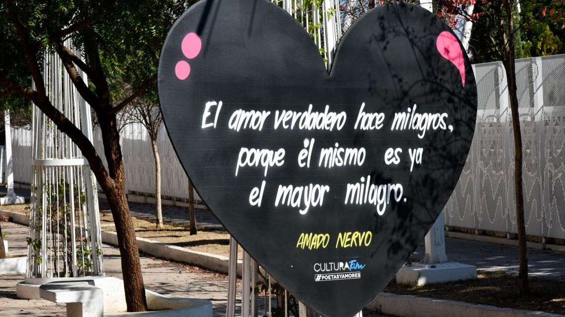 Las frases de los grandes poetas y escritores  regresan a Ciudad Victoria con #POETASYAMORES