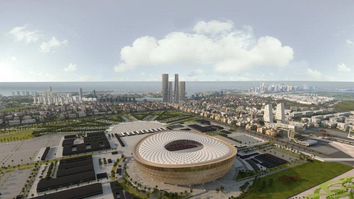 Revelan espectacular diseño del estadio Lusail