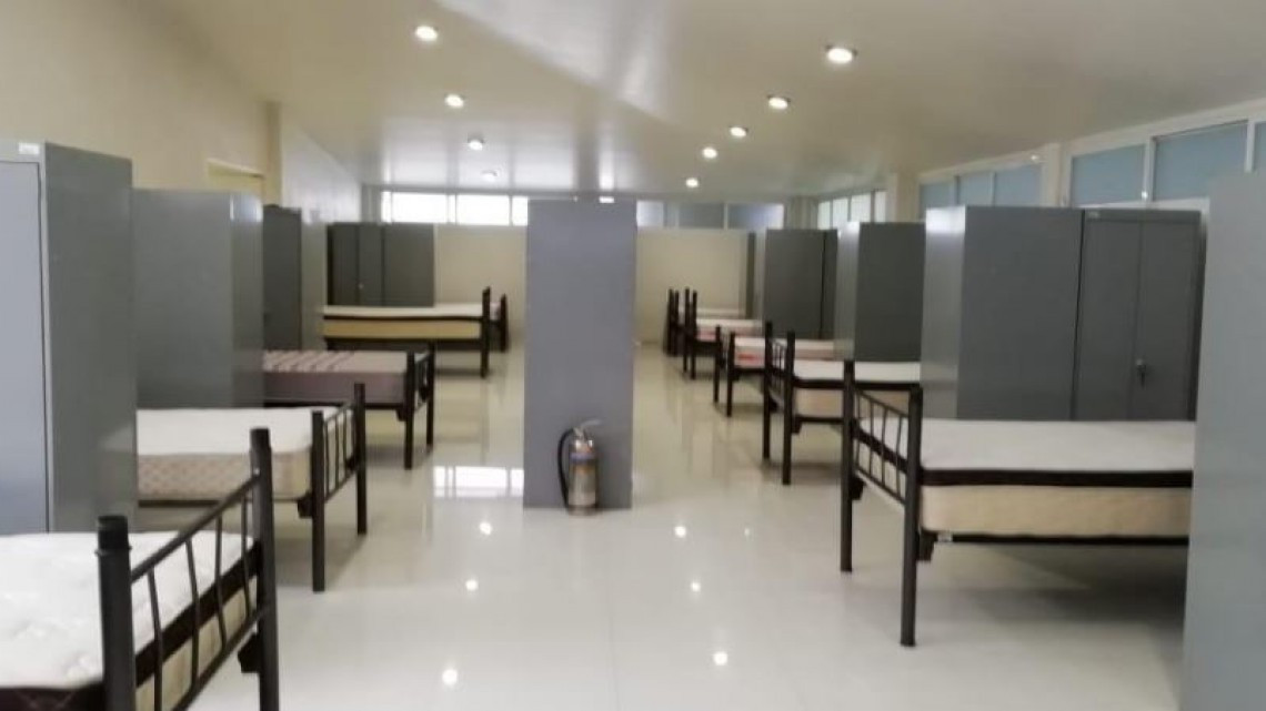 Habilitan ‘Los Pinos’ como albergue para personal médico