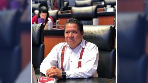 El primer indígena purépecha en el Senado